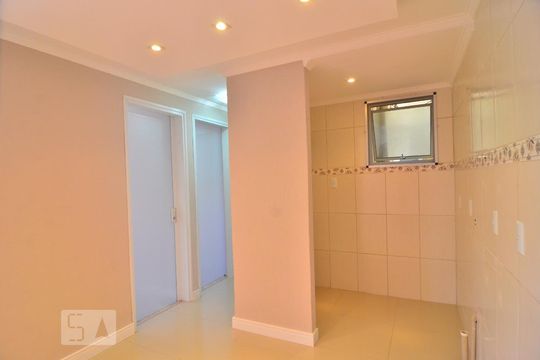 Cozinha de apartamento para alugar com 2 quartos, 50m² em Mato Grande, Canoas