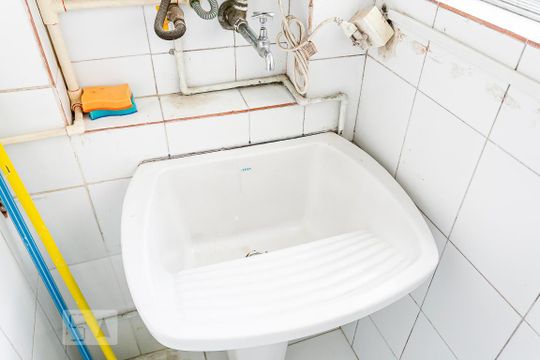 Tanque - Área de Serviço de apartamento para alugar com 1 quarto, 35m² em Paraíso, São Paulo