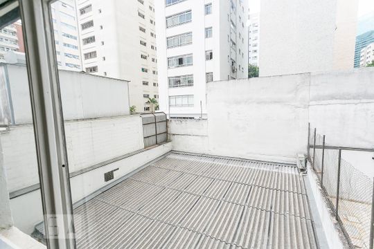 Vista do Quarto de apartamento para alugar com 1 quarto, 35m² em Paraíso, São Paulo