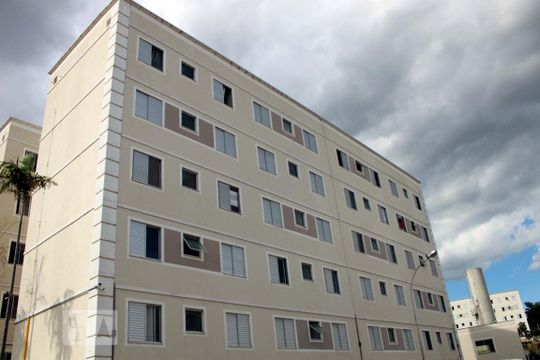 Fachada do bloco de apartamento à venda com 2 quartos, 47m² em Parque das Cachoeiras, Campinas