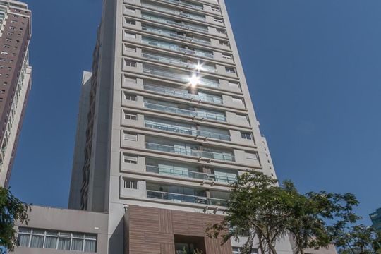  Fachada de apartamento para alugar com 1 quarto, 69m² em Cidade Monções, São Paulo