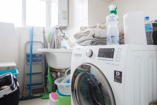 Área de Serviço de apartamento para alugar com 2 quartos, 118m² em Campo Belo, São Paulo