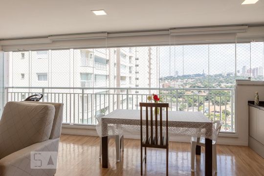 Sacada de apartamento para alugar com 3 quartos, 105m² em Vila Anastácio, São Paulo