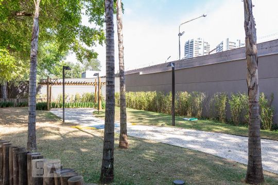 Área comum - Bosque de apartamento para alugar com 3 quartos, 105m² em Vila Anastácio, São Paulo