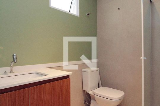 Banheiro de apartamento para alugar com 1 quarto, 58m² em Vila Buarque, São Paulo