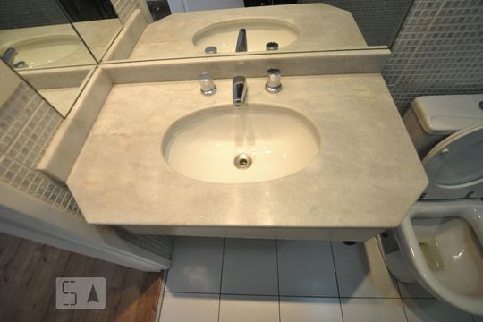 Banheiro de apartamento para alugar com 2 quartos, 70m² em Vila Mariana, São Paulo