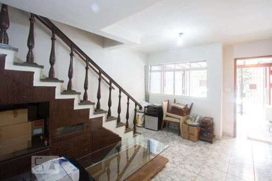 Sala 1 de casa para alugar com 4 quartos, 118m² em Chácara Santo Antônio (zona Sul), São Paulo
