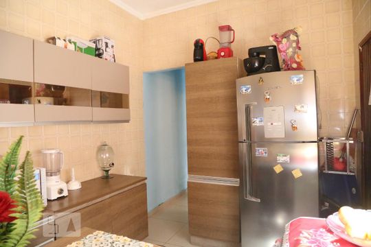 Cozinha de casa para alugar com 2 quartos, 200m² em Cidade Ocian, Praia Grande