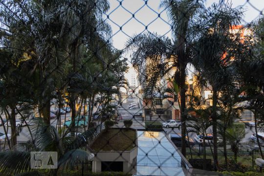 Vista Varanda Sala de apartamento para alugar com 3 quartos, 95m² em Vila Azevedo, São Paulo