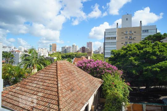 Sala-Vista  de apartamento para alugar com 1 quarto, 35m² em Auxiliadora, Porto Alegre