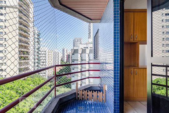 Varanda de apartamento à venda com 1 quarto, 36m² em Paraíso, São Paulo