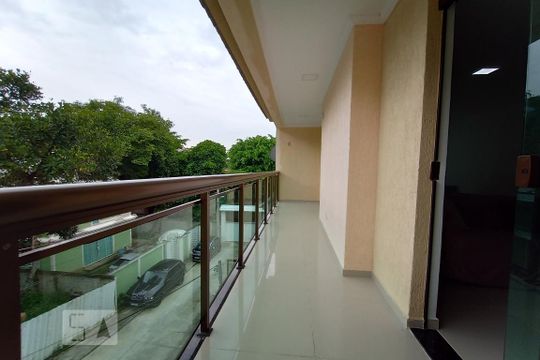 Varanda da Sala 2 de casa de condomínio à venda com 3 quartos, 240m² em Anil, Rio de Janeiro