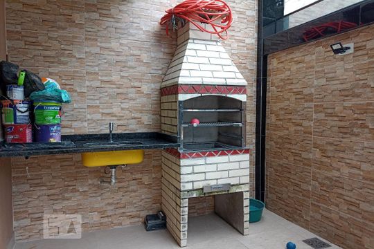 Área comum - Churrasqueira de casa de condomínio à venda com 3 quartos, 240m² em Anil, Rio de Janeiro