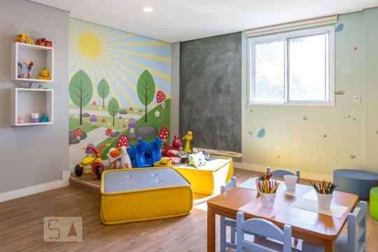 Área comum - Brinquedoteca de apartamento à venda com 2 quartos, 75m² em Barra Funda, São Paulo