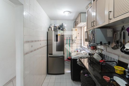 Cozinha e Área de Serviço de apartamento à venda com 1 quarto, 42m² em Benfica, Rio de Janeiro