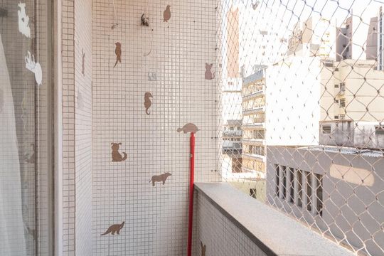 varanda de apartamento para alugar com 4 quartos, 93m² em Centro Histórico, Porto Alegre