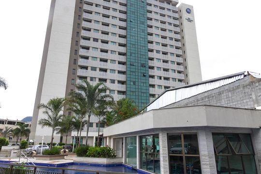 Área comum - Piscina de apartamento para alugar com 1 quarto, 36m² em Jacarepaguá, Rio de Janeiro