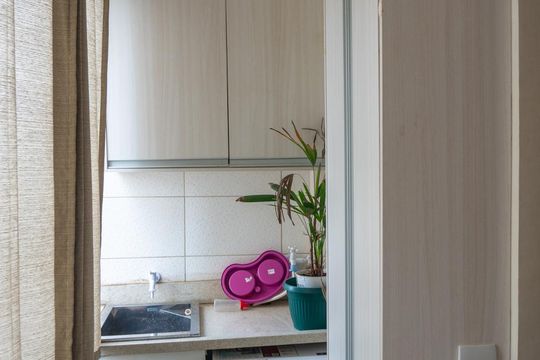 Área de Serviço de kitnet/studio para alugar com 1 quarto, 47m² em Norte (águas Claras), Brasília
