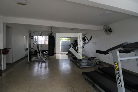 Área comum - Academia de apartamento para alugar com 3 quartos, 72m² em Jardim dos Oliveiras, Campinas