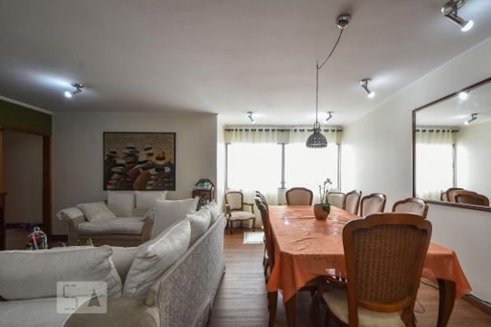 Sala de apartamento à venda com 4 quartos, 195m² em Brooklin, São Paulo