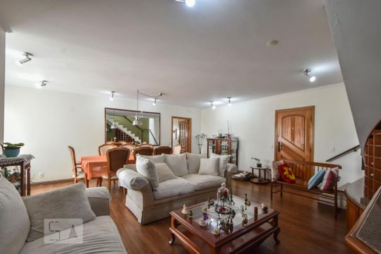 Sala de Estar de apartamento à venda com 4 quartos, 195m² em Brooklin, São Paulo