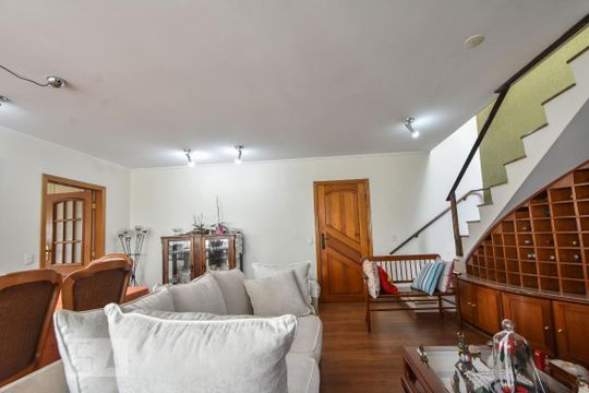 Sala de Estar de apartamento à venda com 4 quartos, 195m² em Brooklin, São Paulo