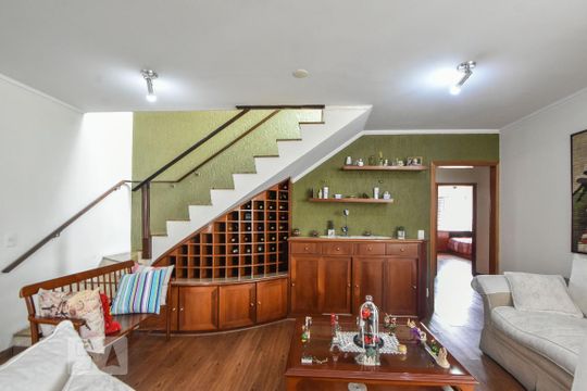 Sala de Estar de apartamento à venda com 4 quartos, 195m² em Brooklin, São Paulo