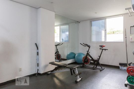 Área comum - Academia de apartamento para alugar com 2 quartos, 43m² em Água Branca, São Paulo