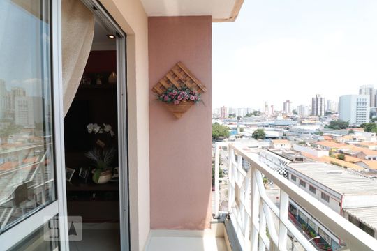Sacada de apartamento à venda com 2 quartos, 53m² em Chácara Califórnia, São Paulo