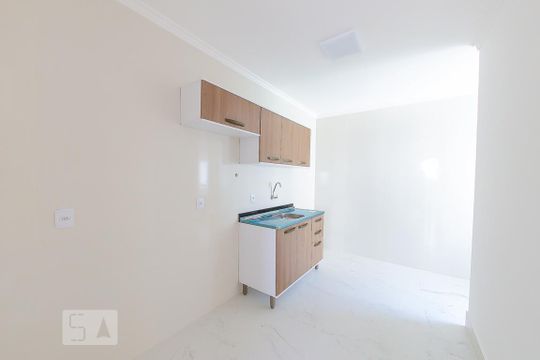 Cozinha de apartamento para alugar com 2 quartos, 45m² em Vila Mazzei, São Paulo