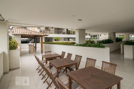 Área Comum - Churrasqueira de apartamento para alugar com 3 quartos, 104m² em Freguesia (jacarepaguá), Rio de Janeiro