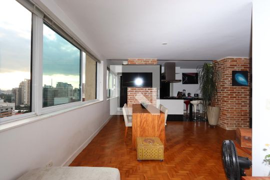 Sala de apartamento à venda com 1 quarto, 75m² em Vila Mariana, São Paulo