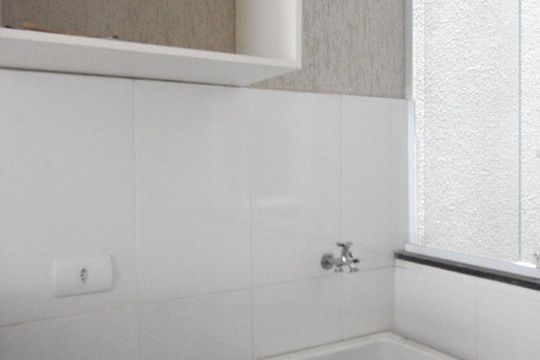 Área de serviço de kitnet/studio para alugar com 1 quarto, 28m² em Chácara Santo Antônio (zona Leste), São Paulo