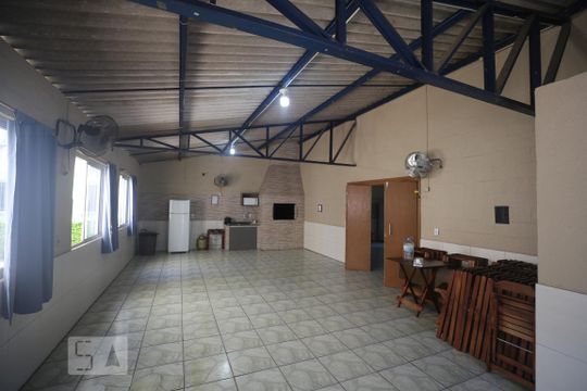 Área comum - Salão de festas de apartamento para alugar com 2 quartos, 50m² em Vila Nova, Porto Alegre