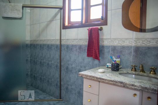Banheiro de casa à venda com 5 quartos, 562m² em Jardim dos Oliveiras, Campinas