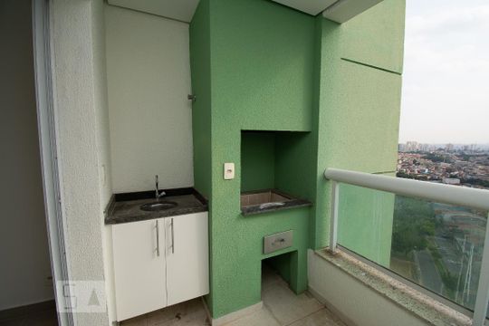 Varanda  de apartamento para alugar com 3 quartos, 80m² em Jardim Las Vegas, Guarulhos