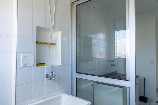 Área de Serviço de apartamento à venda com 2 quartos, 53m² em Vila Carmosina, São Paulo