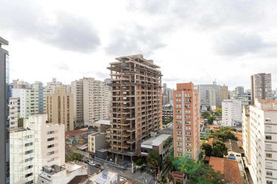 Vista da Varanda de apartamento para alugar com 2 quartos, 85m² em Aclimação, São Paulo
