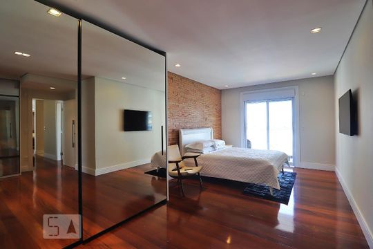 Suíte 1 de apartamento à venda com 3 quartos, 227m² em Jardim, Santo André