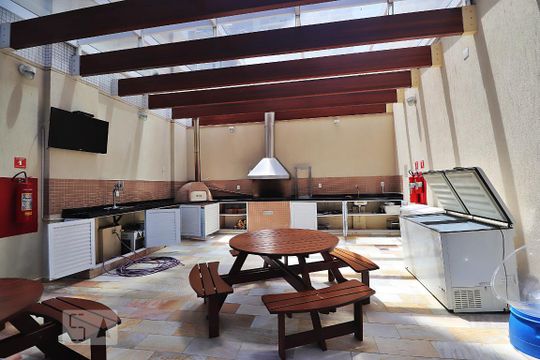 Área comum - Churrasqueira de apartamento à venda com 3 quartos, 227m² em Jardim, Santo André
