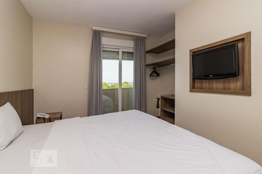 Dormitório de apartamento para alugar com 1 quarto, 46m² em Centro Histórico, Porto Alegre