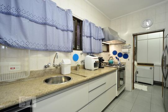 Cozinha de apartamento à venda com 4 quartos, 132m² em Vila Mariana, São Paulo