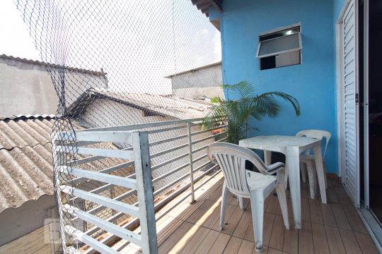 Varanda do quarto 3 de casa à venda com 3 quartos, 114m² em Conjunto Habitacional Marechal Mascarenhas de Morais, São Paulo