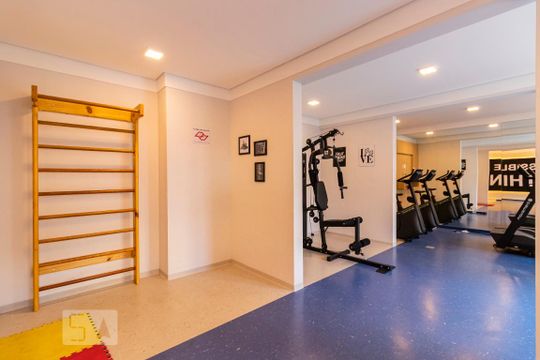 Área comum - Academia de apartamento para alugar com 1 quarto, 26m² em Cambuci, São Paulo