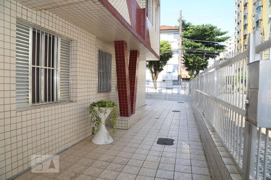 Area comum de kitnet/studio para alugar com 1 quarto, 35m² em Guilhermina, Praia Grande