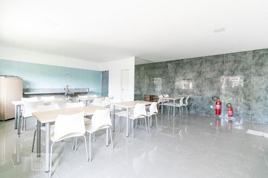 Área comum - Salão de festas de apartamento para alugar com 2 quartos, 45m² em Vila Prudente, São Paulo