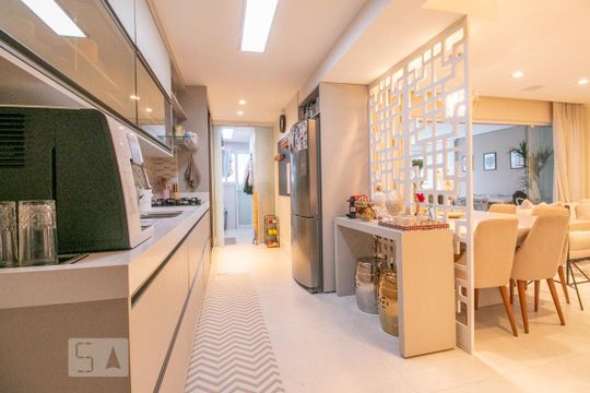 Cozinha de apartamento à venda com 3 quartos, 117m² em Alto da Mooca, São Paulo