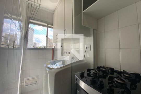 Área de Serviço de apartamento à venda com 1 quarto, 48m² em Vila Andrade, São Paulo