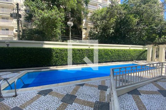 Área comum - Piscina de apartamento à venda com 1 quarto, 48m² em Vila Andrade, São Paulo