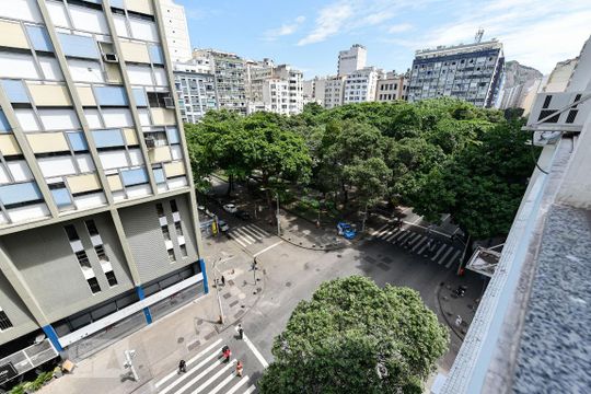 Vista do Quarto de kitnet/studio para alugar com 1 quarto, 41m² em Copacabana, Rio de Janeiro